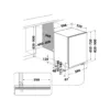 Hotpoint Ariston HIC 3C26N WF Total integrated dishwasher cm. 60 - 14 covers - Image 14