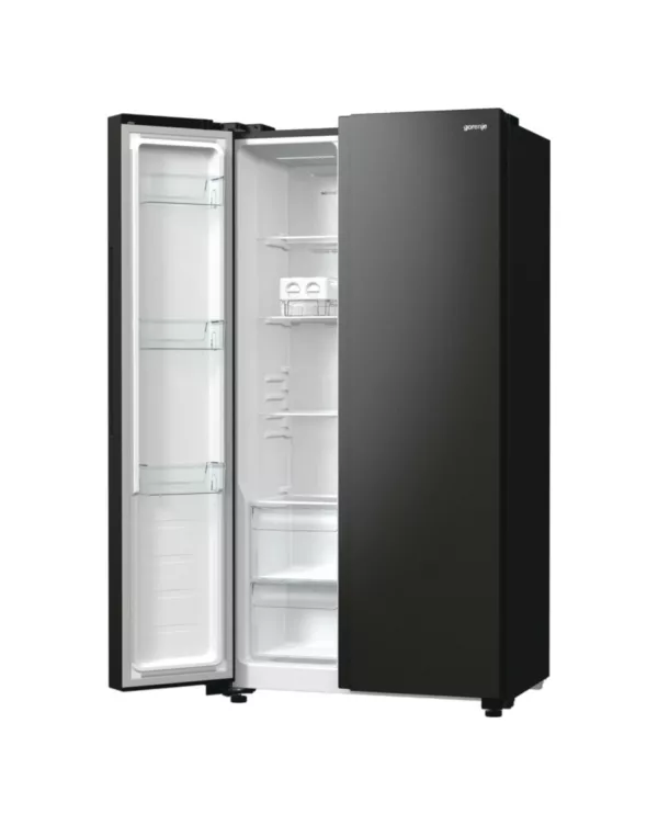 Gorenje NRR9185EABXL refrigerator with side-by-side freezer cm. 92 hours 179 – lit. 550 – black stainless steel - Image 12