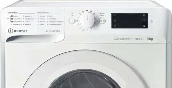 Indesit MTWE 91285 W IT washing machine cm. 60 - capacity 9 kg - white - Image 9