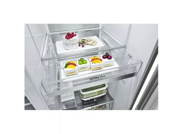 Lg GSLV91MBAD refrigerator with side-by-side freezer cm. 91 hours 179 – lit. 635 - silver - Image 7