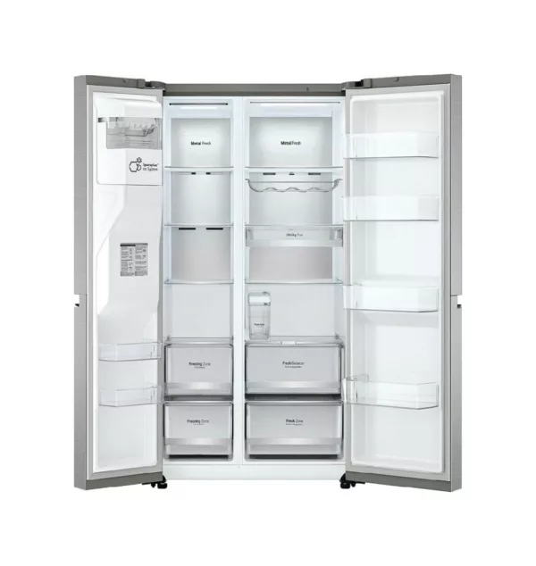 Lg GSLV91MBAD refrigerator with side-by-side freezer cm. 91 hours 179 – lit. 635 - silver - Image 9