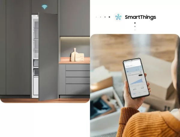 Samsung BRD27703EWW/EF built-in refrigerator with freezer compartment cm. 54 hours. 178 - according to 270 - Image 4